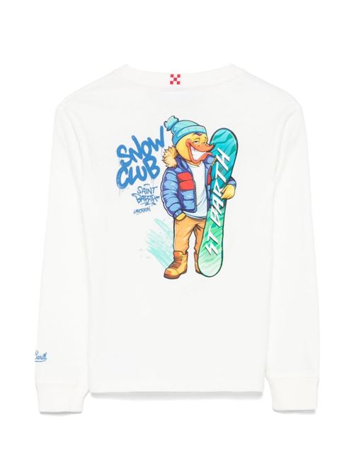 T-shirt bambino maniche lunghe Snow Club MC2 SAINT BARTH Kids | LUTON JR 02313G10 EMB